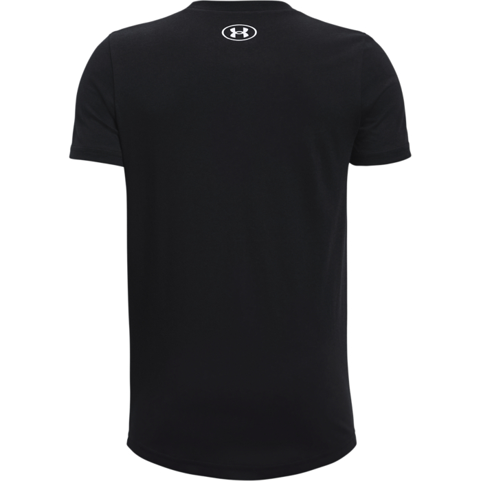 Under Armour SPORTSTYLE LOGO SS-BLK - Camiseta deportiva -  white/black/blanco 