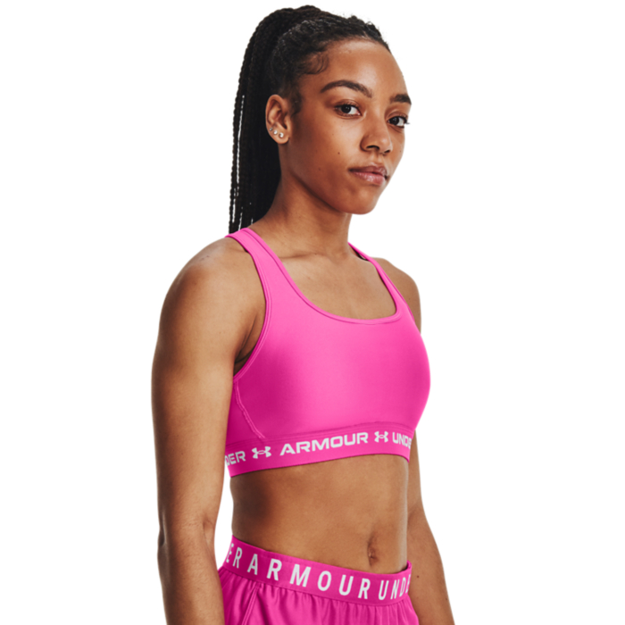 Top para Entrenamiento UA Mid Padless de Mujer