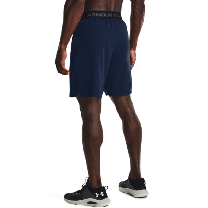 UA Vanish Woven 8in Shorts-BLK.